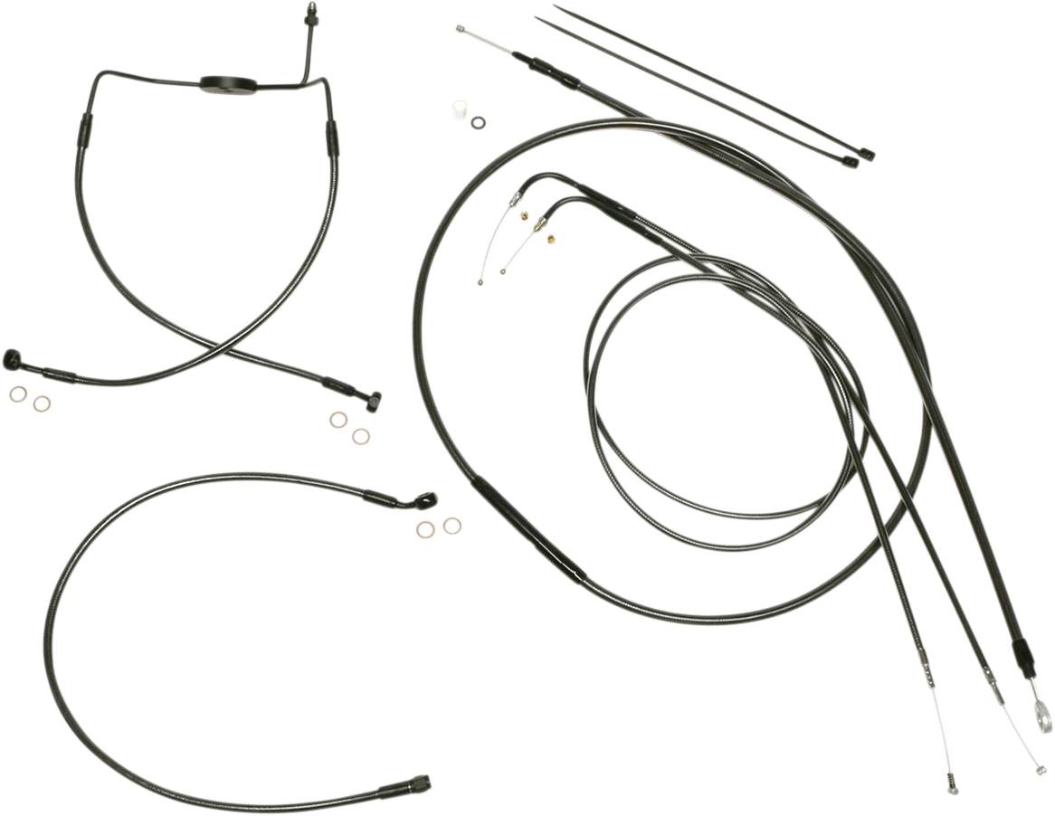 Black Pearl Designer Handlebar Installation Kit