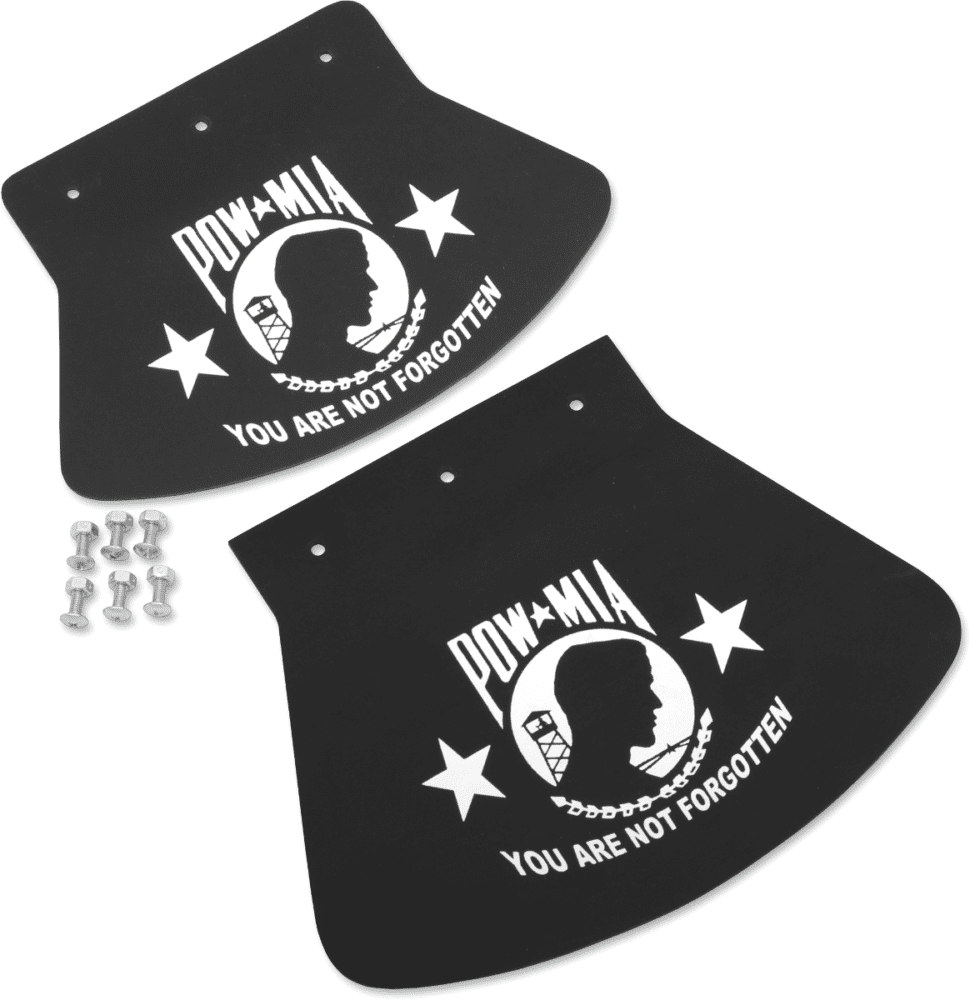 Large Mud Flap — POW-MIA