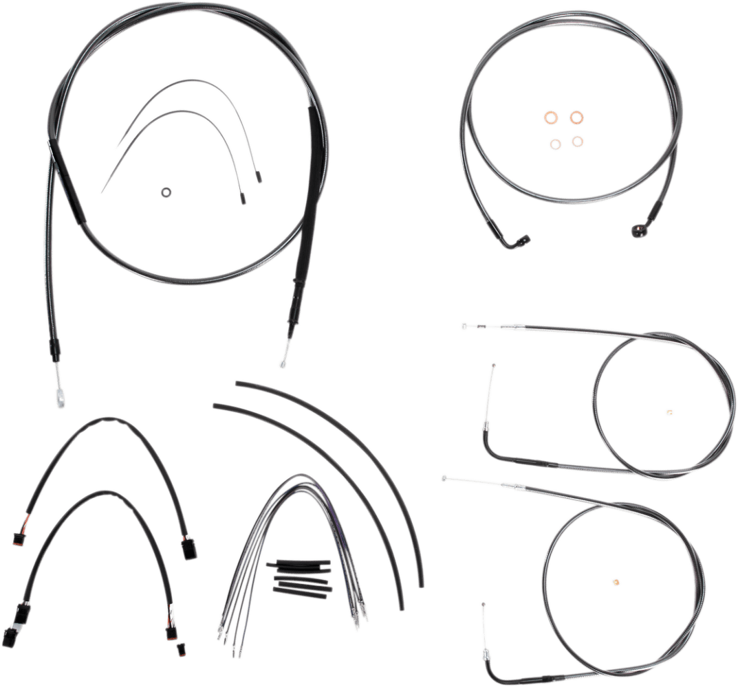 Black Pearl Designer Handlebar Installation Kit