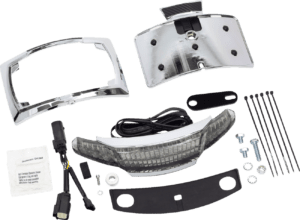 Latitude Tail Light & License Plate Mount with Lightstrike™ Technology