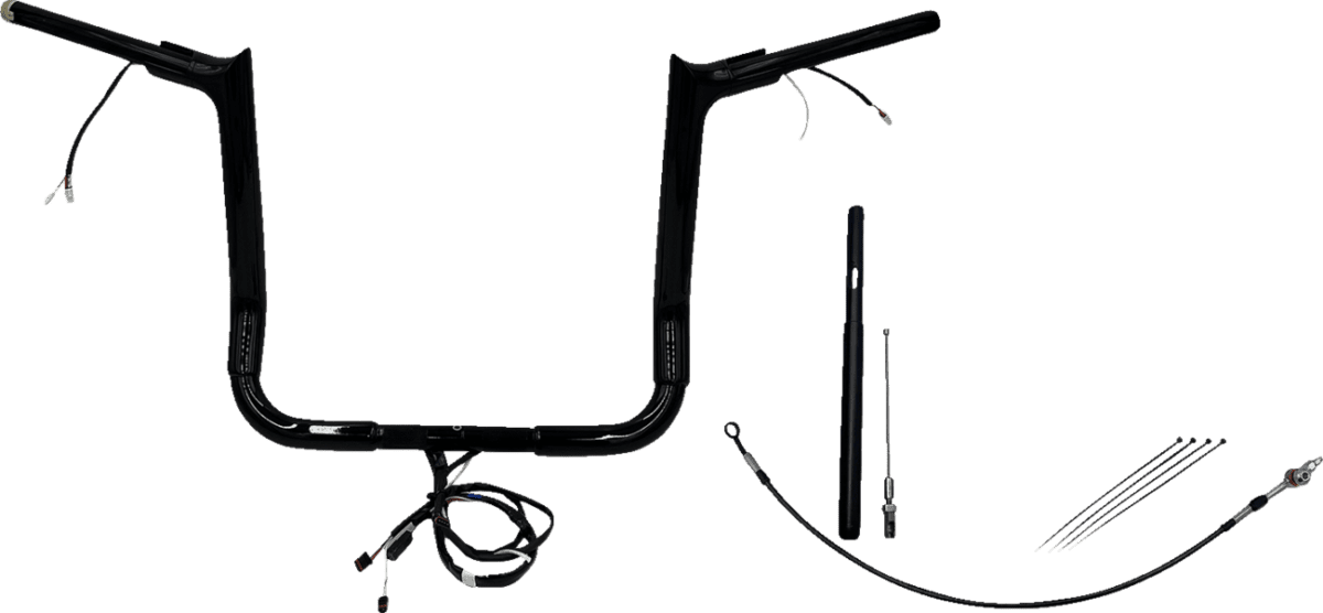 Plug & Play EZ Install 1-1/2" Pointed Top Handlebar Kit