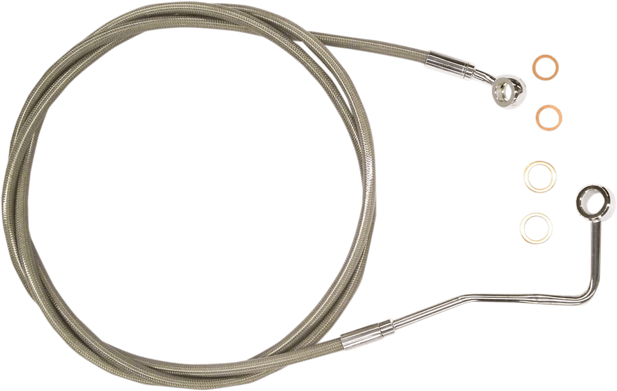 XR Stainless Upper Brake Line