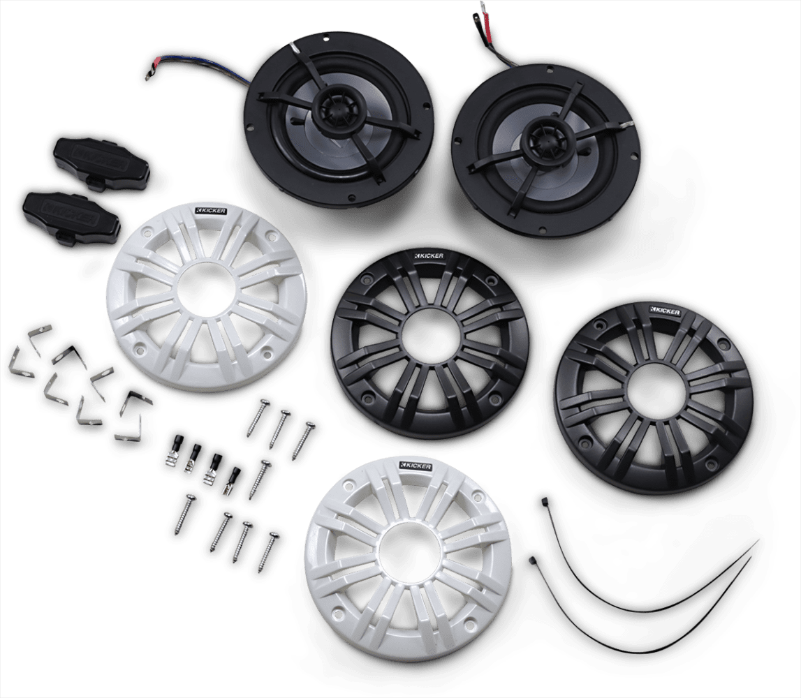 4" All-Weather Coaxial Speakers