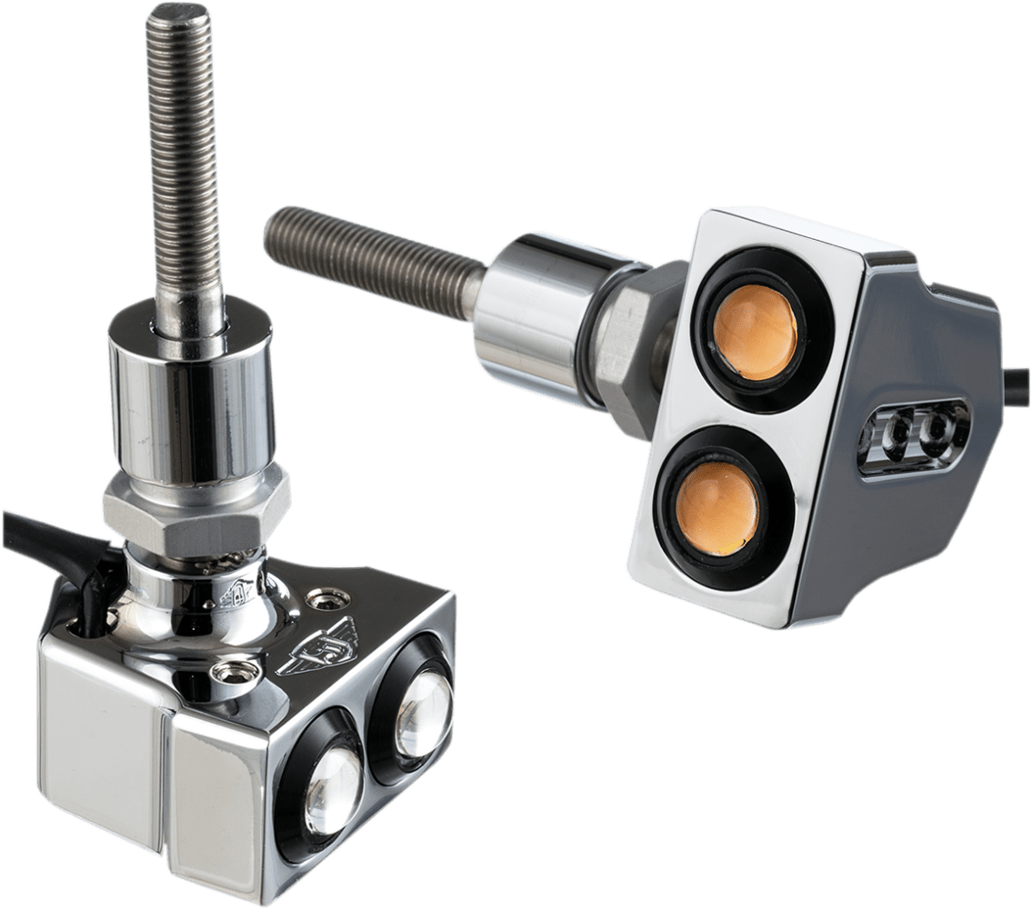 Rat Eye LED Mirror Mount Turn Signals — Dual