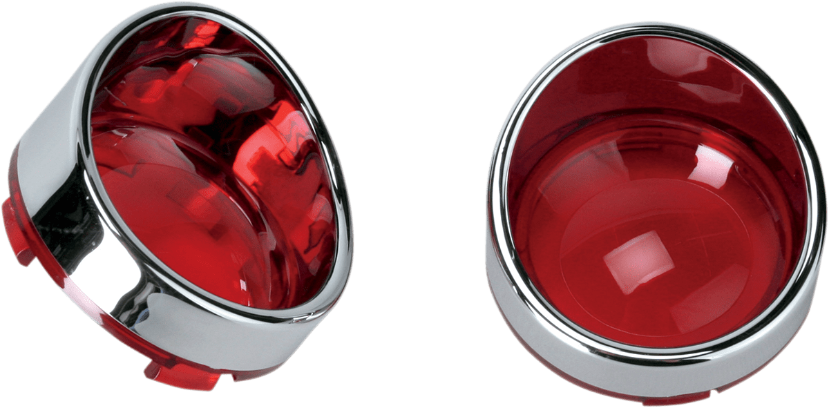 Visor-Style Bezel and Lens for Deuce-Style Turn Signals