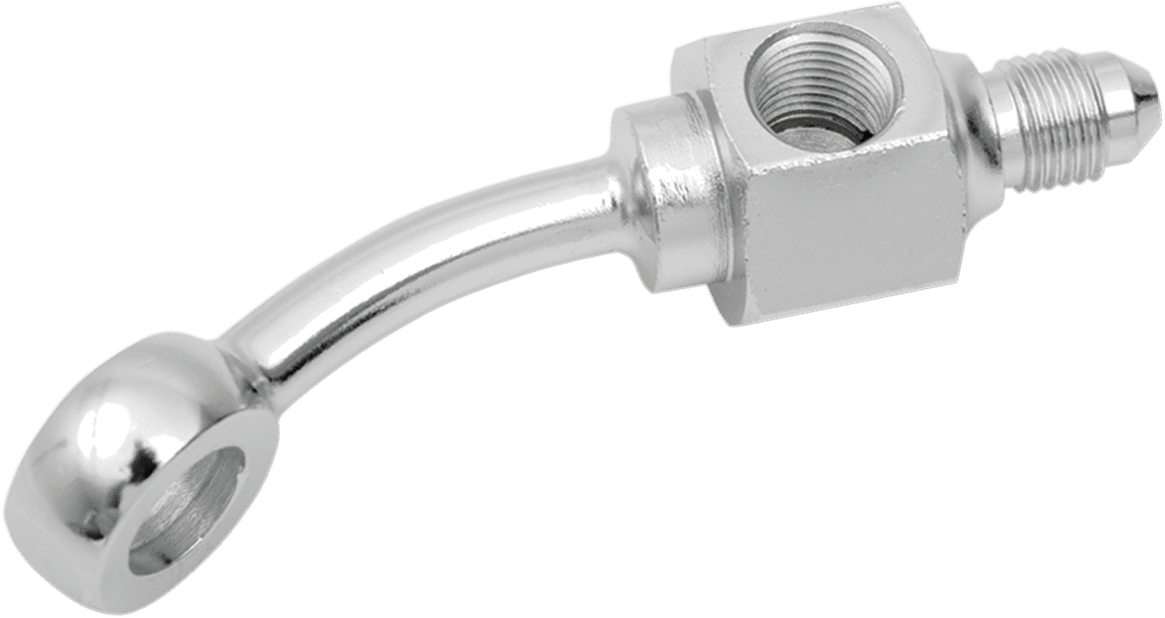 Chrome Steel Banjo Fitting