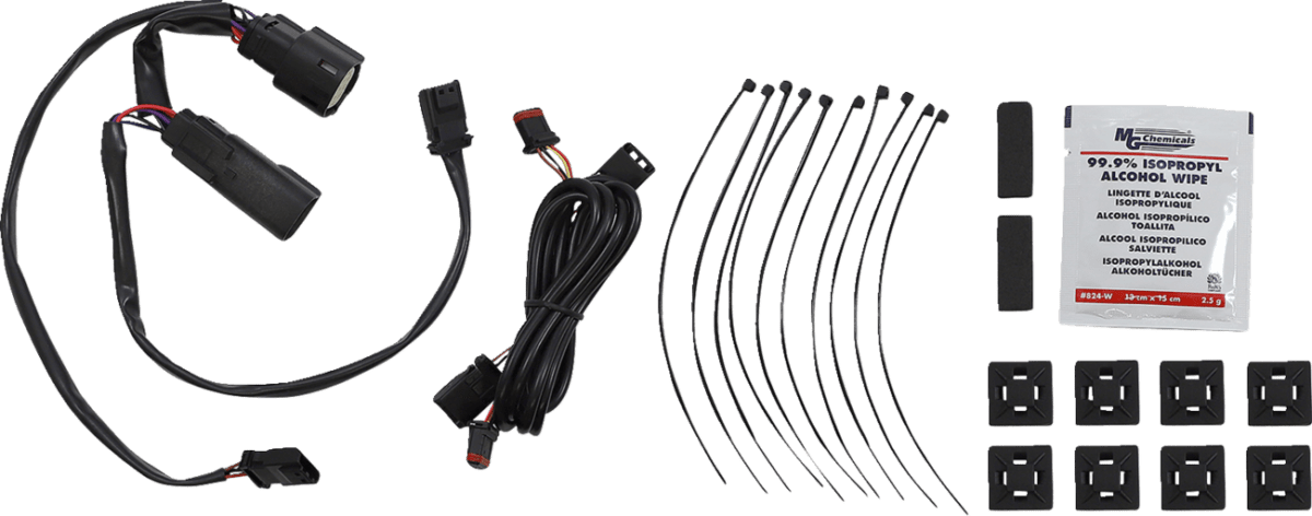 Saddlebag Latch Dual Color Accent Lights