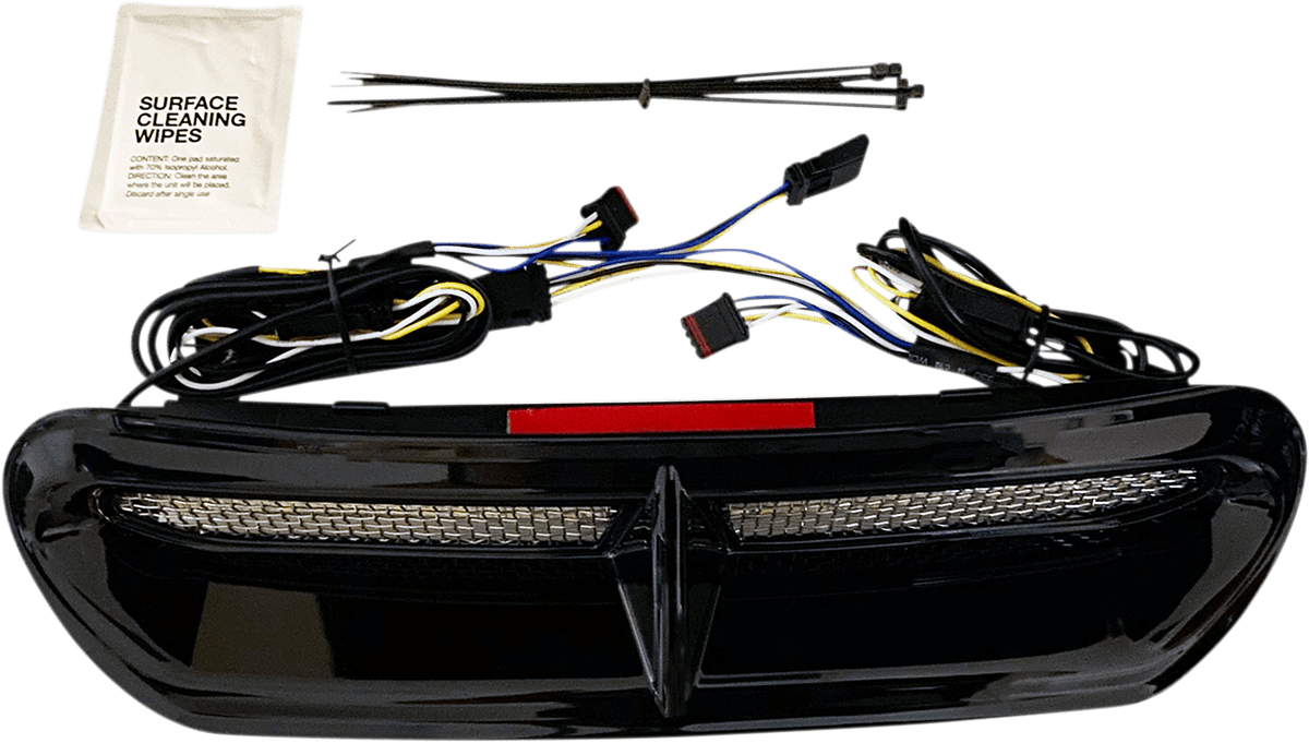 Genesis® 4 All-In-One Dynamic LED Batwing Fairing Vent Insert