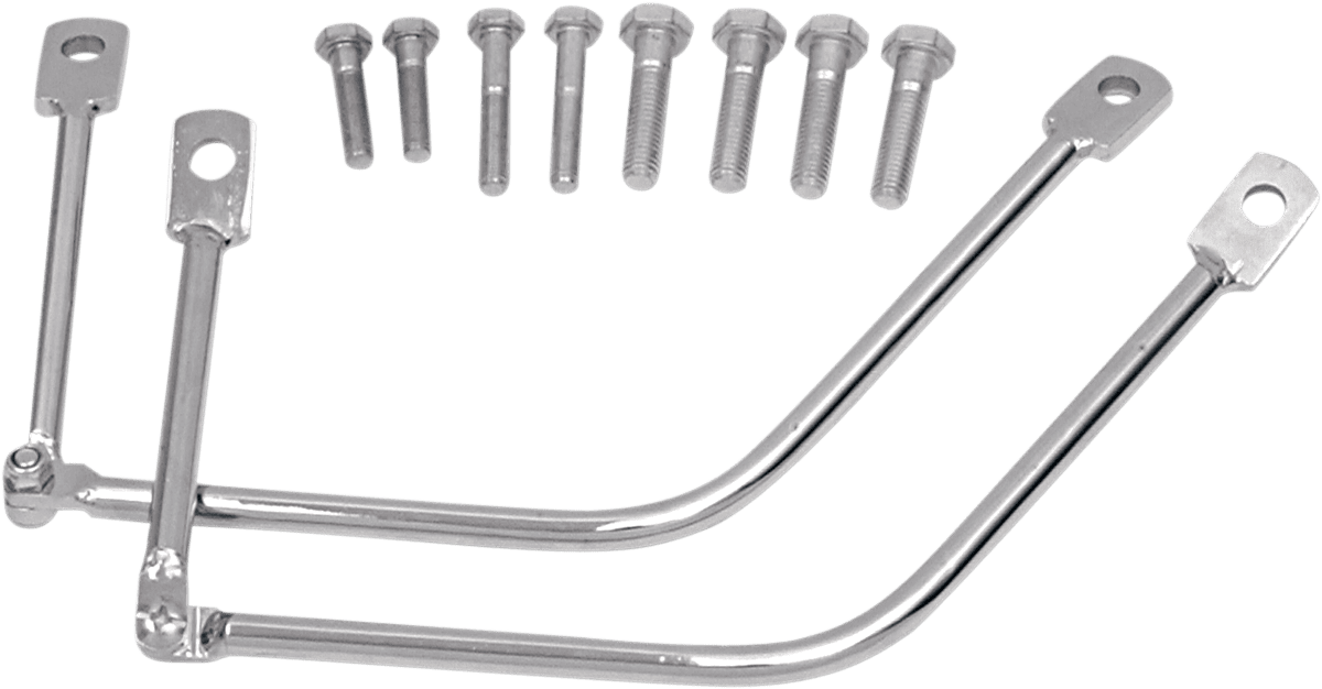 Quick-Disconnect Saddlebag Support Bracket Kit - Harley