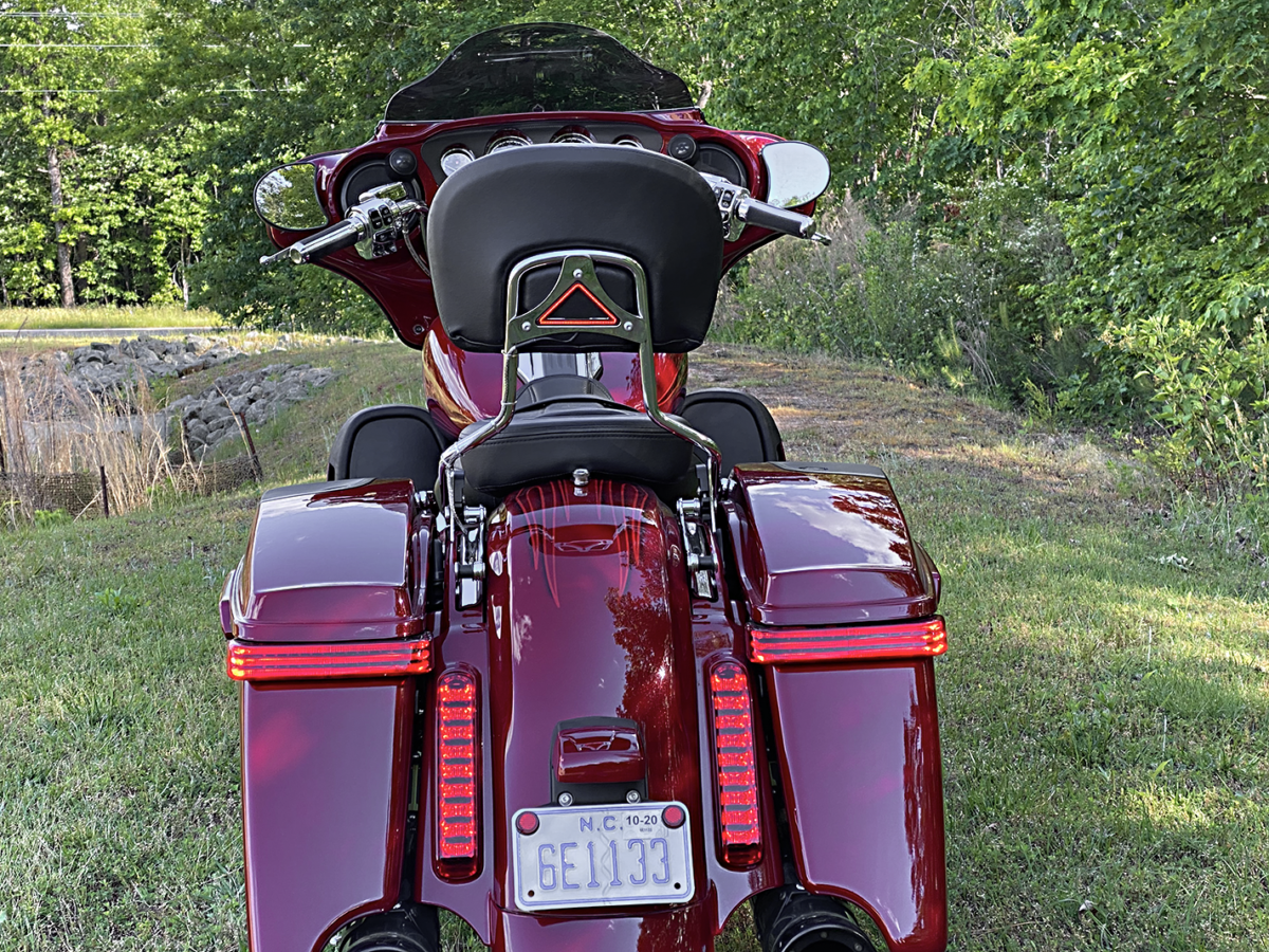 Dual Intensity Run & Brake Backrest LED Light