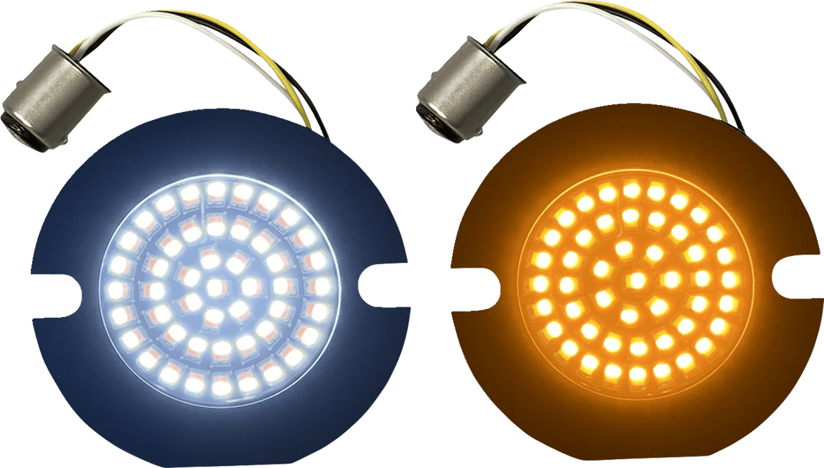 Genesis® 4 Amber/White LED Turn Signal Inserts