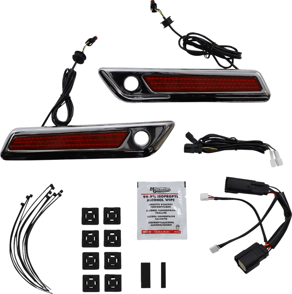 Saddlebag LED Latch Light