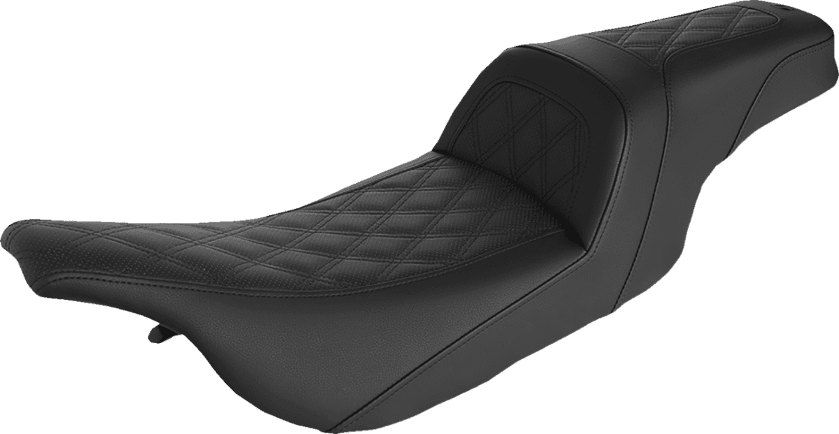 Slim Lattice Stitched Seat