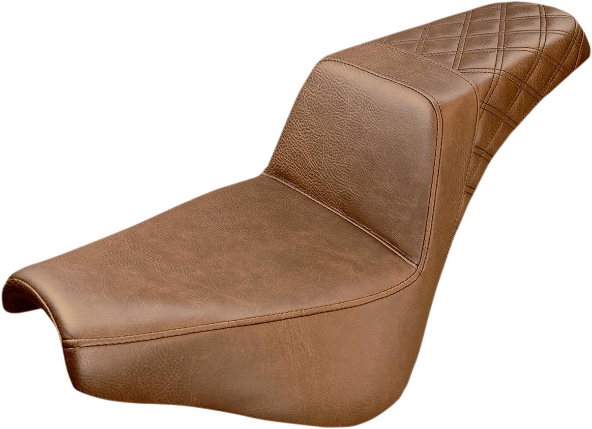 Step-Up Seat — Rear Lattice Stitch