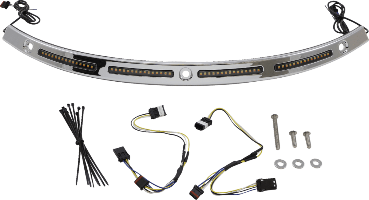 Genesis® 4 Dynamic LED Batwing Windshield Trim