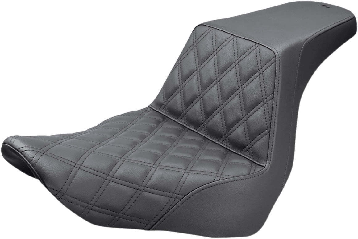 Step-Up Seat — Front Lattice Stitch