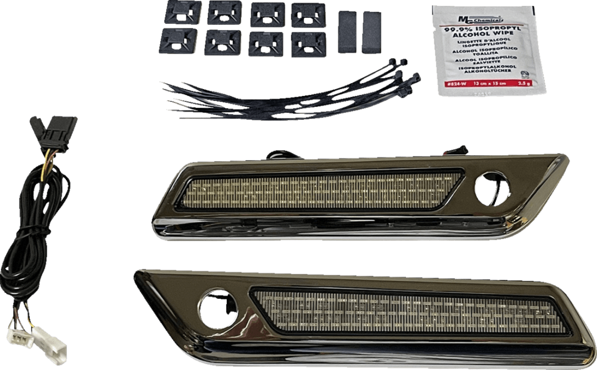 Saddlebag LED Latch Light