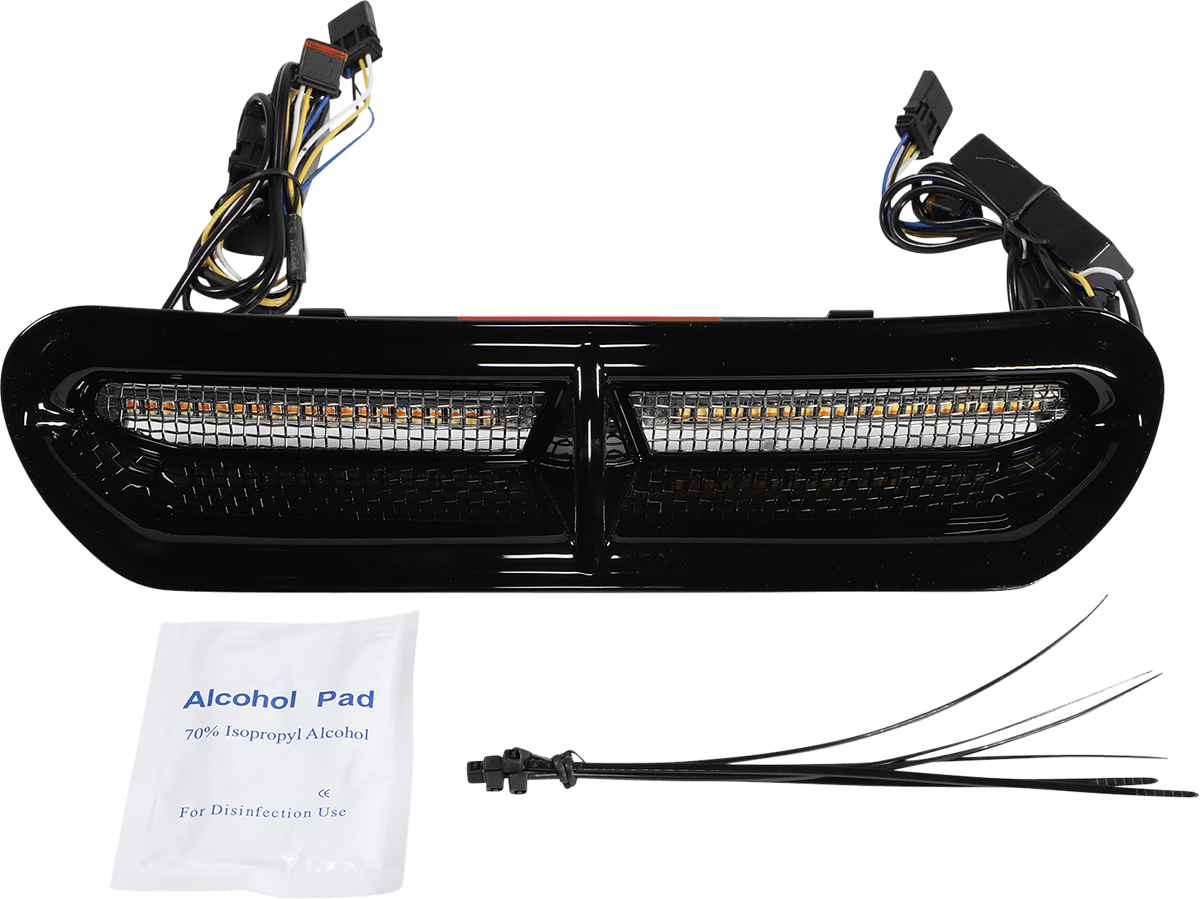 Genesis® 4 All-In-One Dynamic LED Batwing Fairing Vent Insert