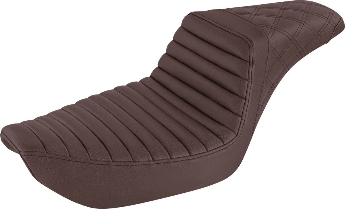 Step-Up Seat — Rear Lattice Stitch/Front Tuck-n-Roll