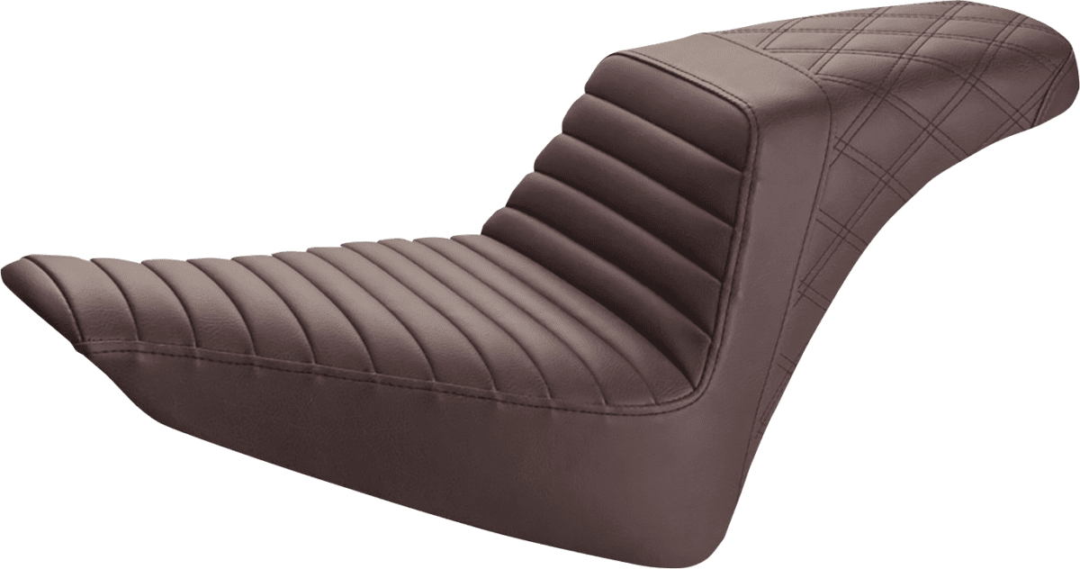 Step-Up Seat — Rear Lattice Stitch/Front Tuck-n-Roll