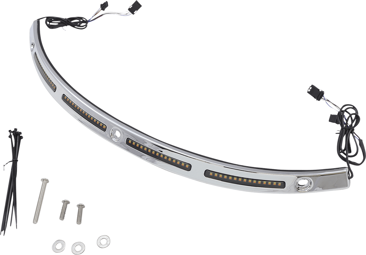 Genesis® 4 Dynamic LED Batwing Windshield Trim