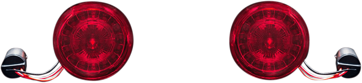 ProBEAM® Red LED Turn Signals with Red Lenses