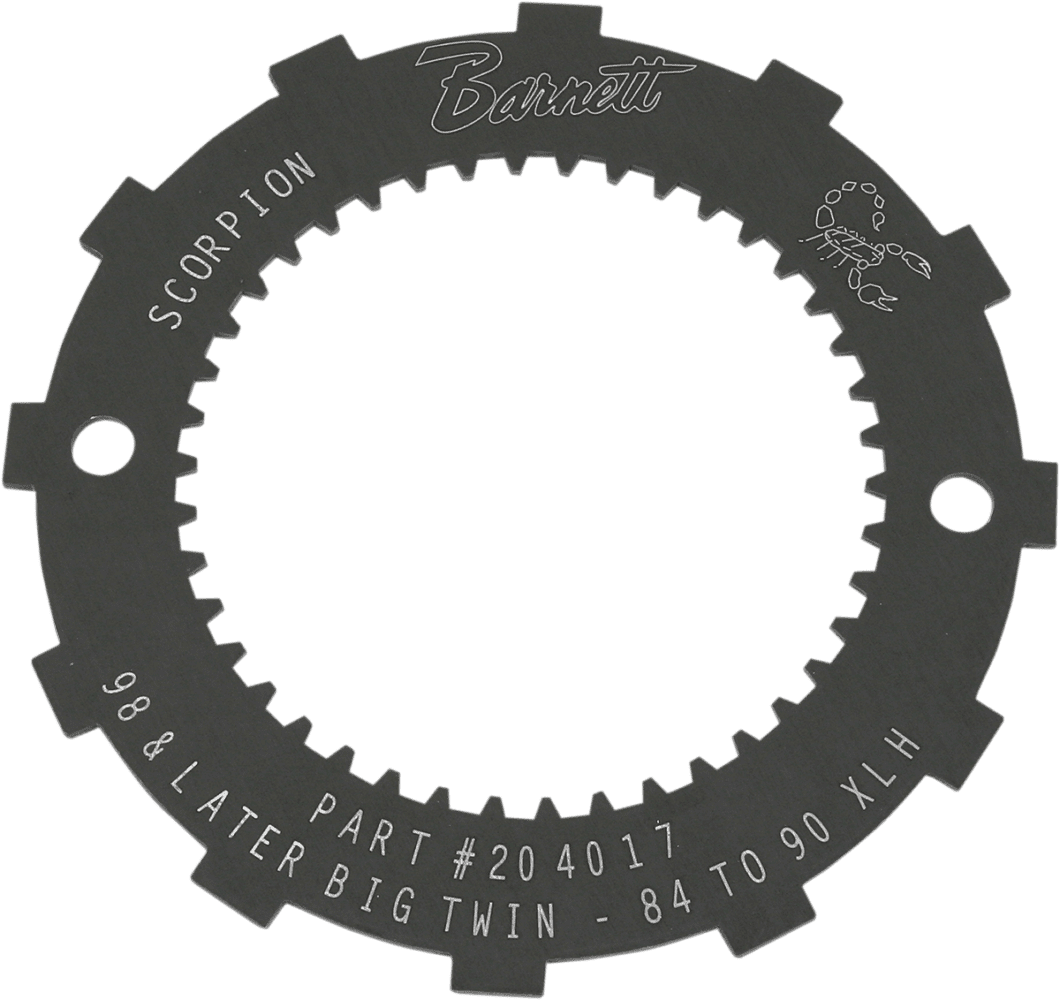 Scorpion Clutch Lock Plate