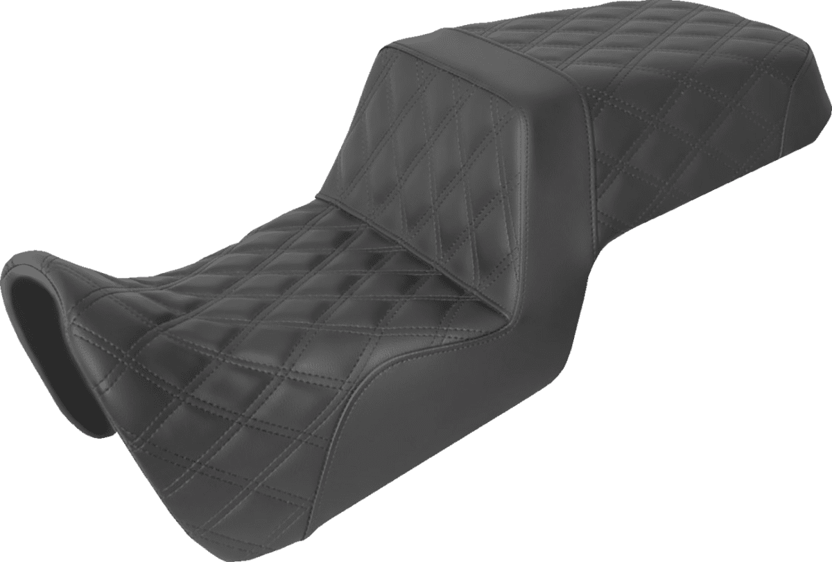 Step-Up Seat — Full Lattice Stitch