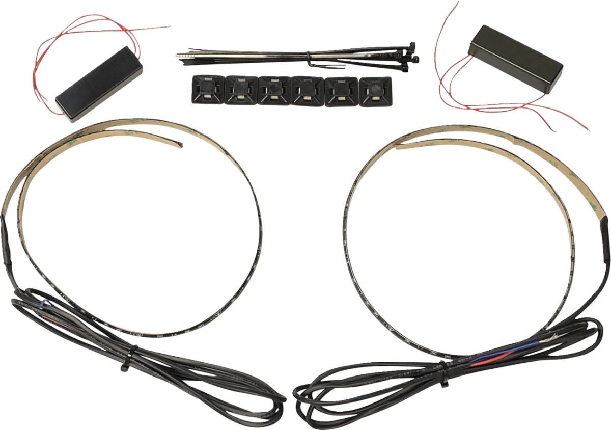 Dual Intensity Side Firing Auxiliary LED Strips