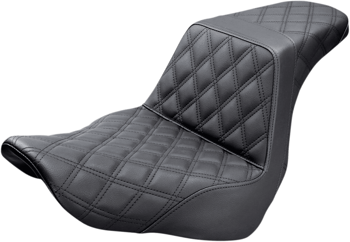 Step-Up Seat — Full Lattice Stitch