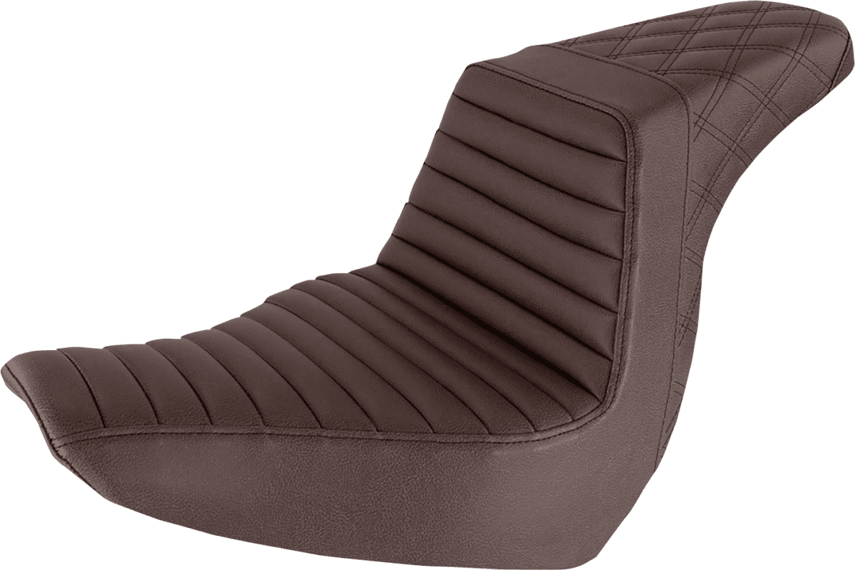 Step-Up Seat — Rear Lattice Stitch/Front Tuck-n-Roll