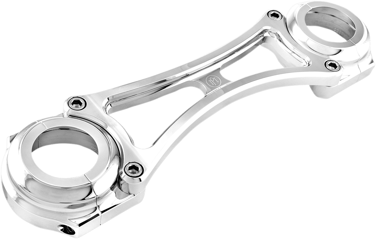 Billet Aluminum Fork Brace — Chrome