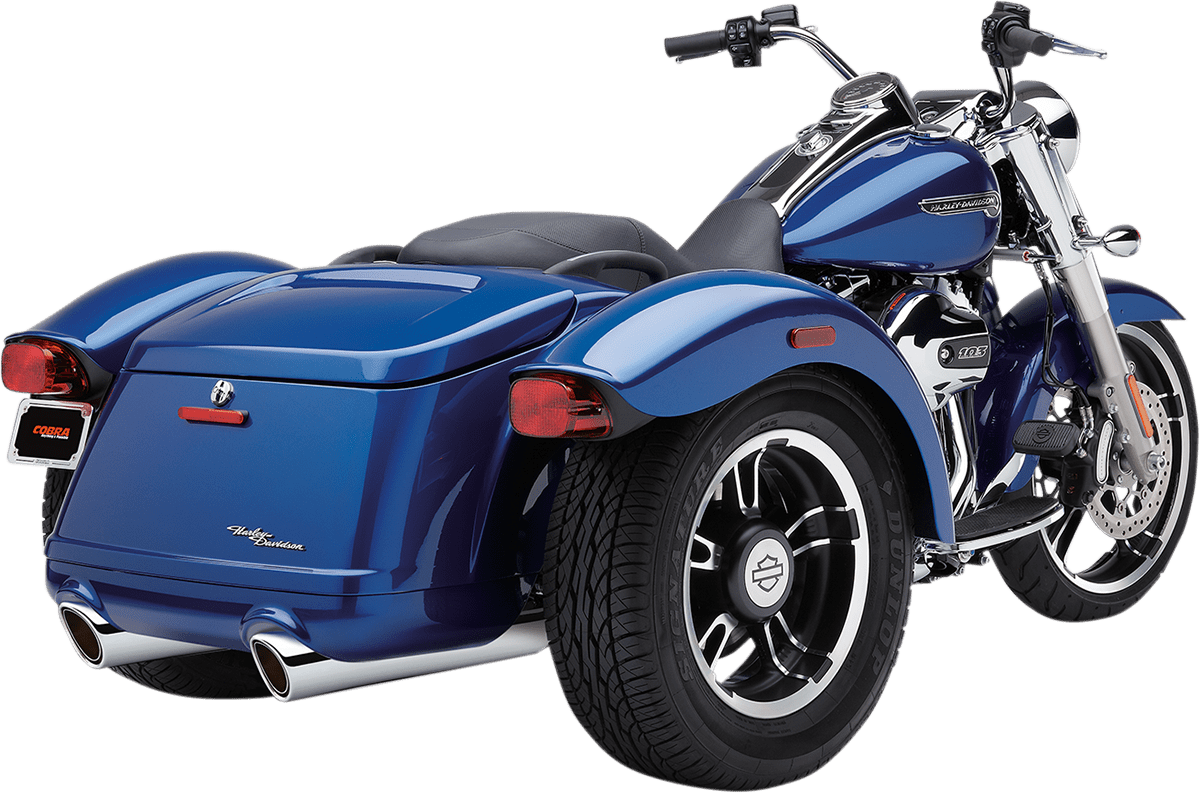 909 Twins Slip-On Mufflers