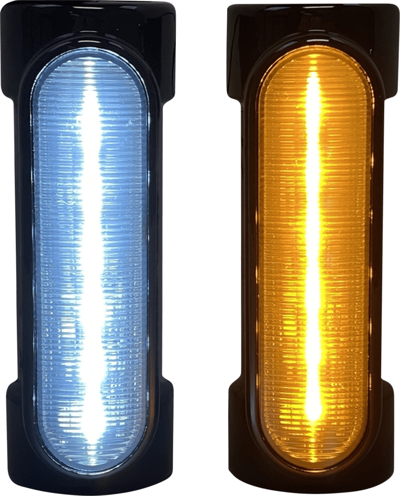 Dynamic Amber/White Engine Guard LEDs