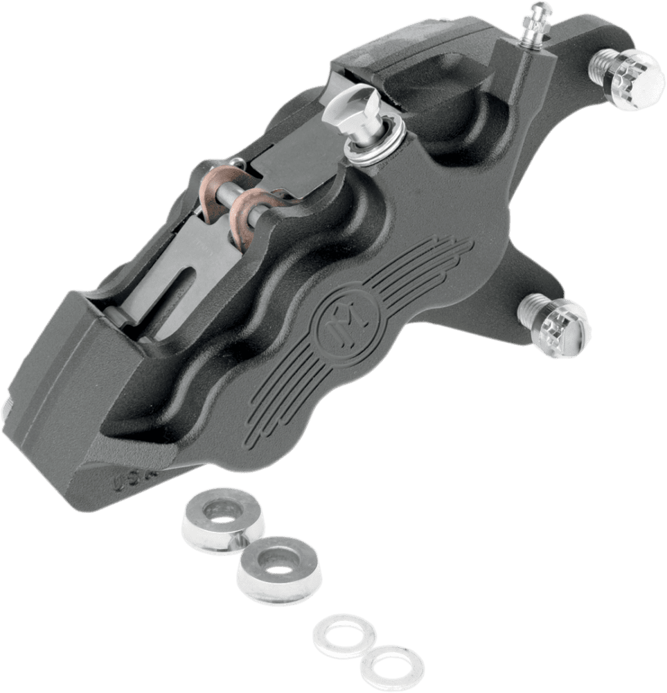 Six-Piston Differential-Bore Front Caliper