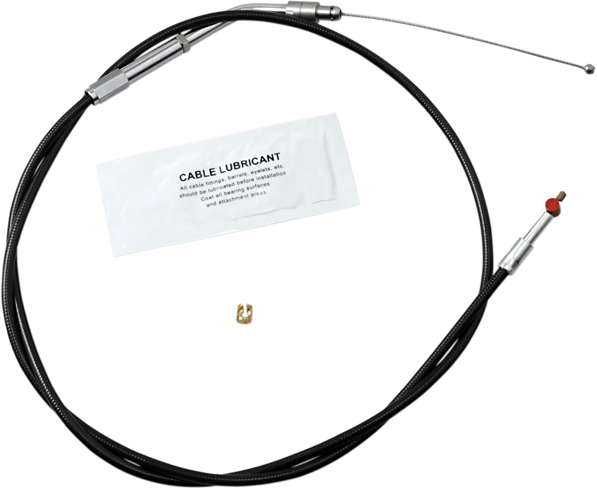 Black Vinyl Throttle/Idle Cable