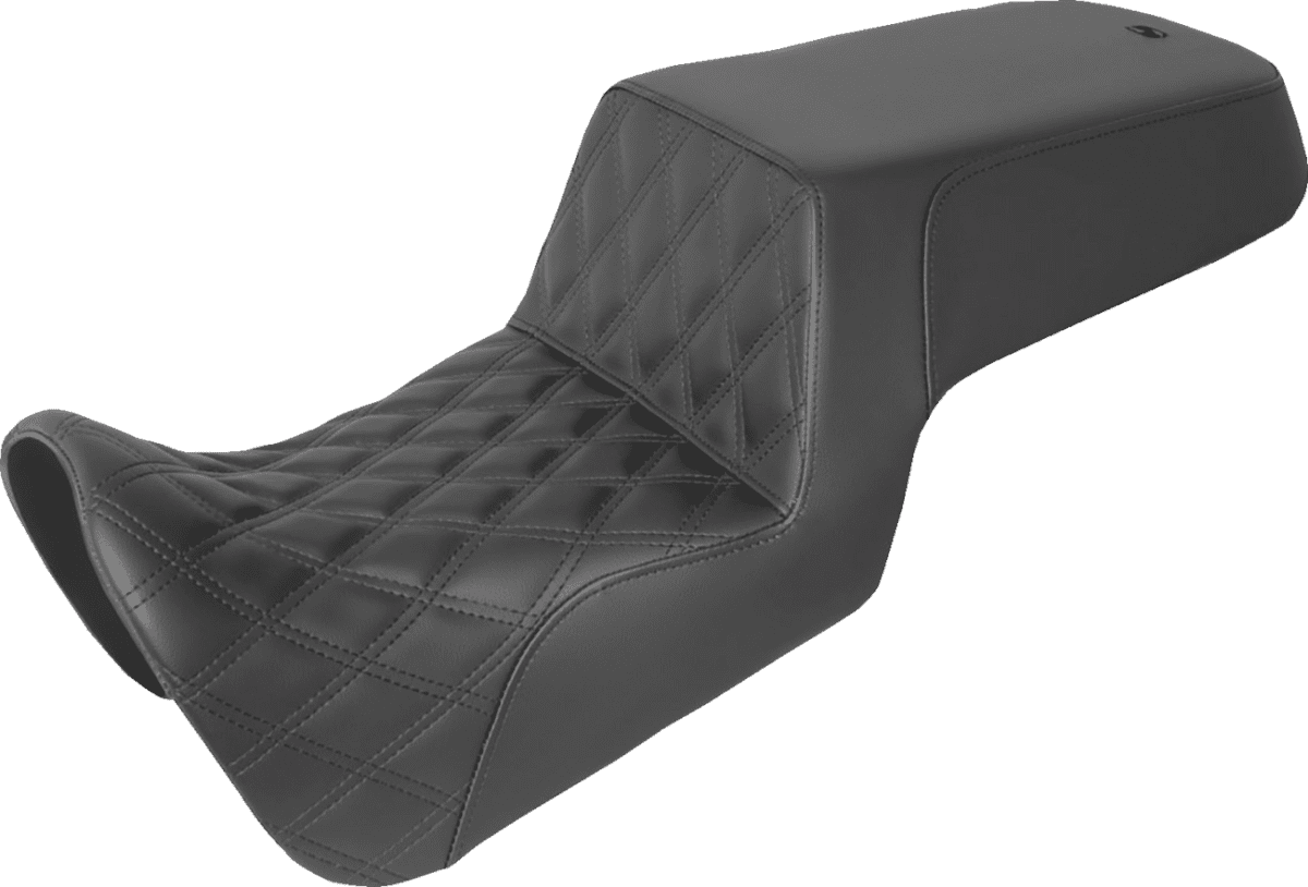 Step-Up Seat — Front Lattice Stitch/Rear Smooth