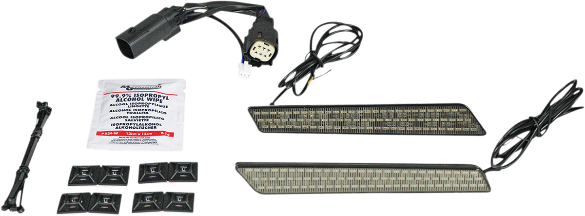 Dual Color LED Saddlebag Latch Lightz™