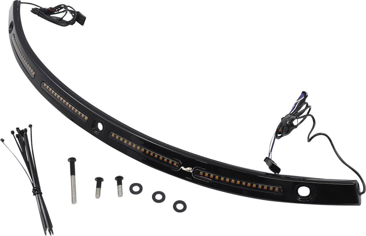 Genesis® 4 Dynamic LED Batwing Windshield Trim