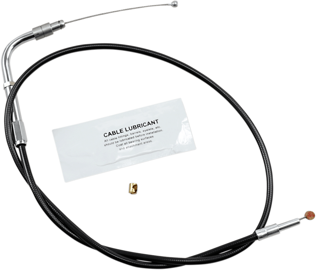 Black Vinyl Throttle/Idle Cable