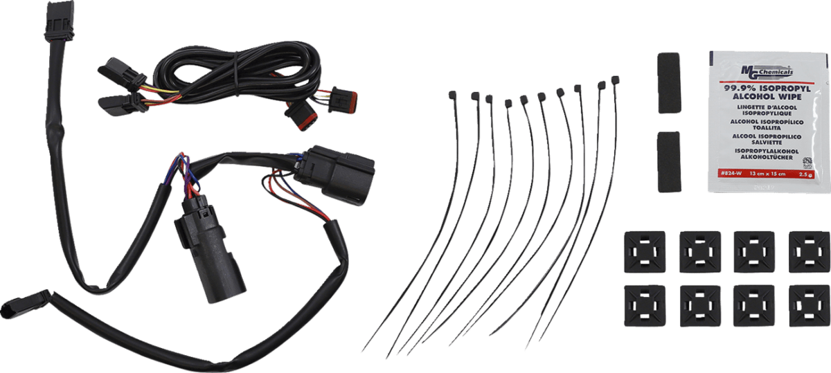 Saddlebag Latch Dual Color Accent Lights