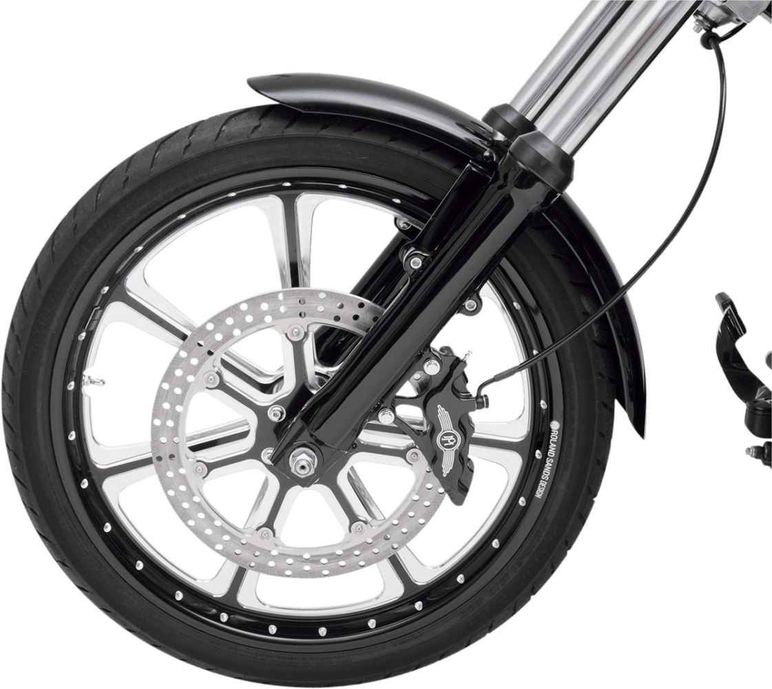 Six-Piston Differential-Bore Front Caliper