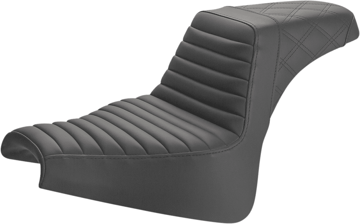 Step-Up Seat — Rear Lattice Stitch/Front Tuck-n-Roll