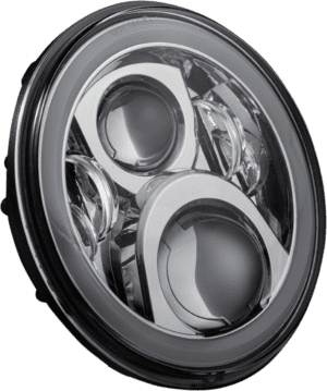 7" Halo Headlamp with Touring Adapter