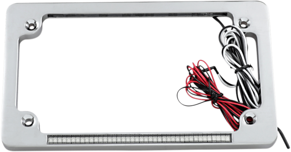 Dual LED License Plate Frame