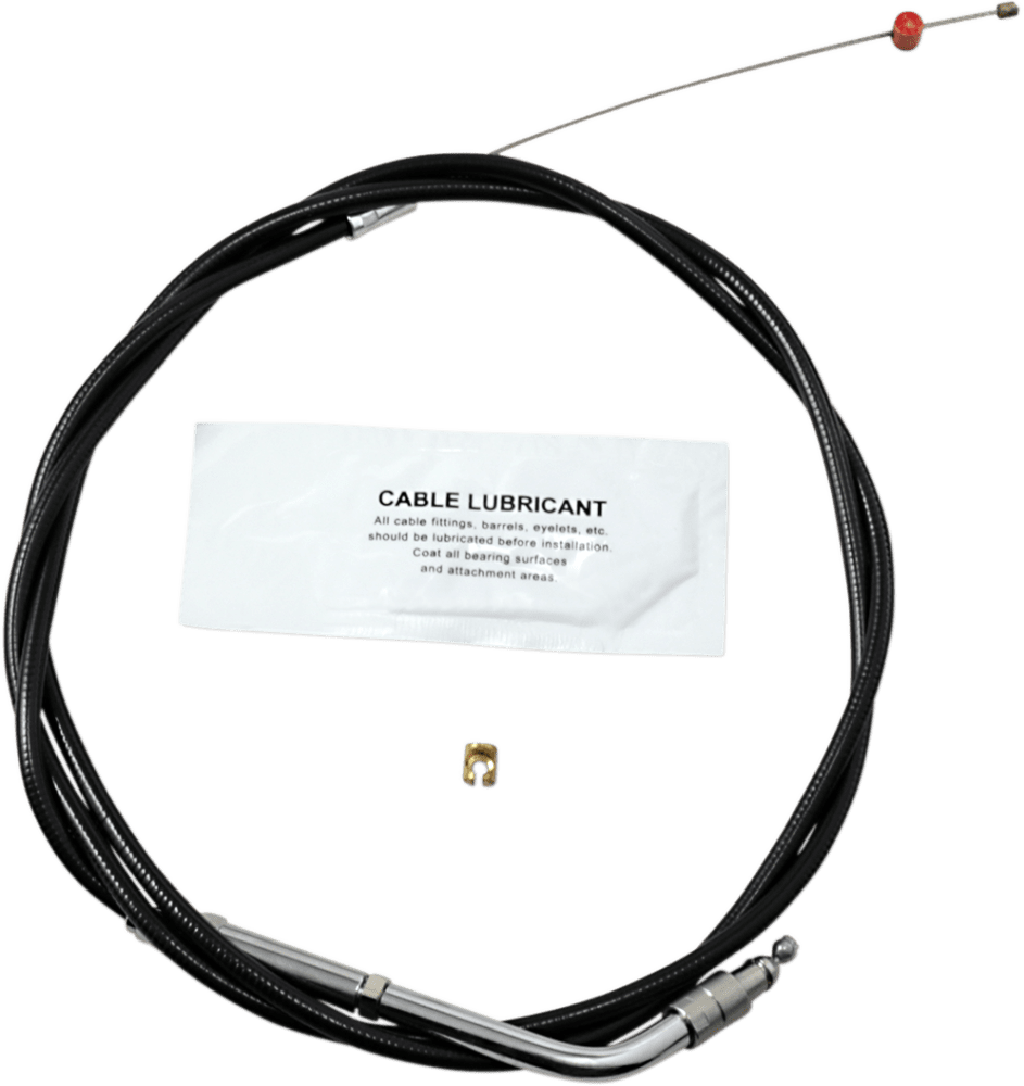 Black Vinyl Throttle/Idle Cable