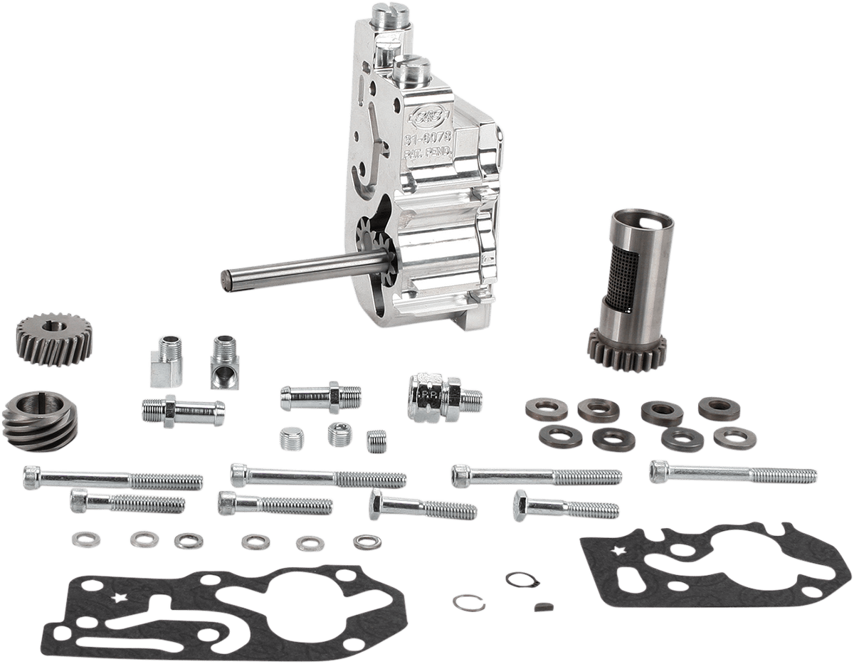 High Volume/High Pressure (HVHP) Polished Billet Oil Pump