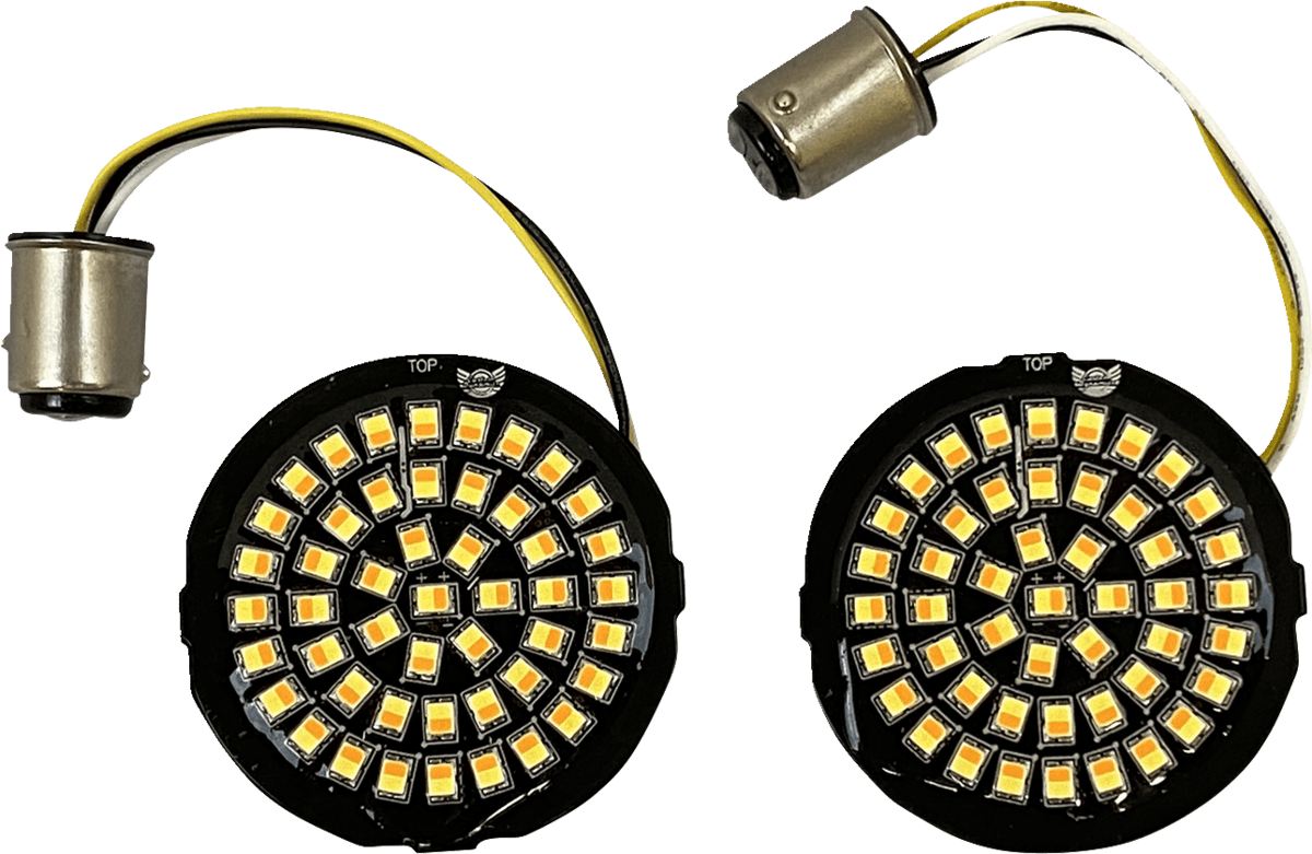Genesis® 4 Amber/White LED Turn Signal Inserts