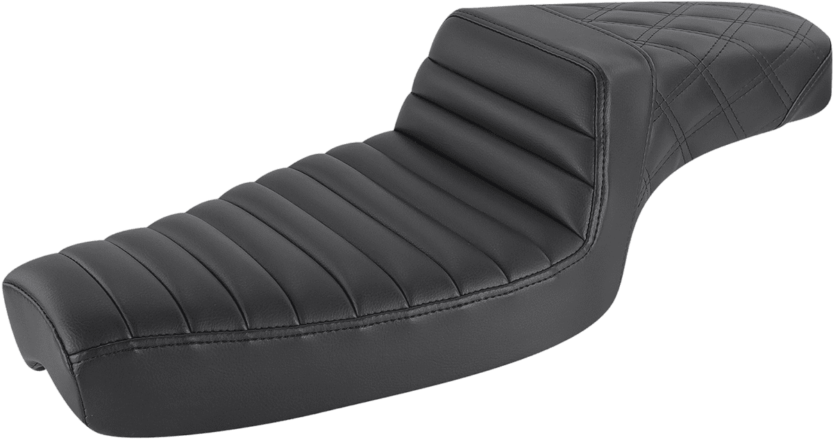 Step-Up Seat — Rear Lattice Stitch/Front Tuck-n-Roll