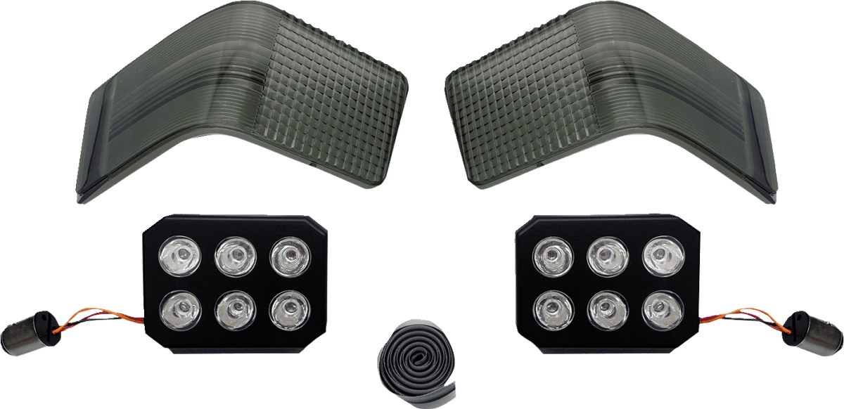 LED Tour-Pak Run/Brake Lights with Lenses